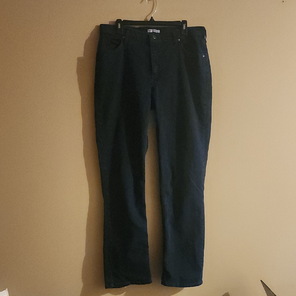 Riders by Lee Women's Black Straight Jeans